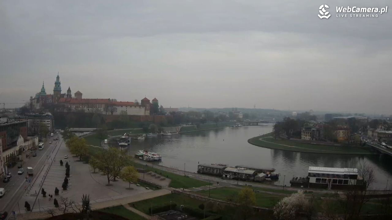 Kraków - Wawel i zakole Wisły - 15 kwiecień 2026, 09:39