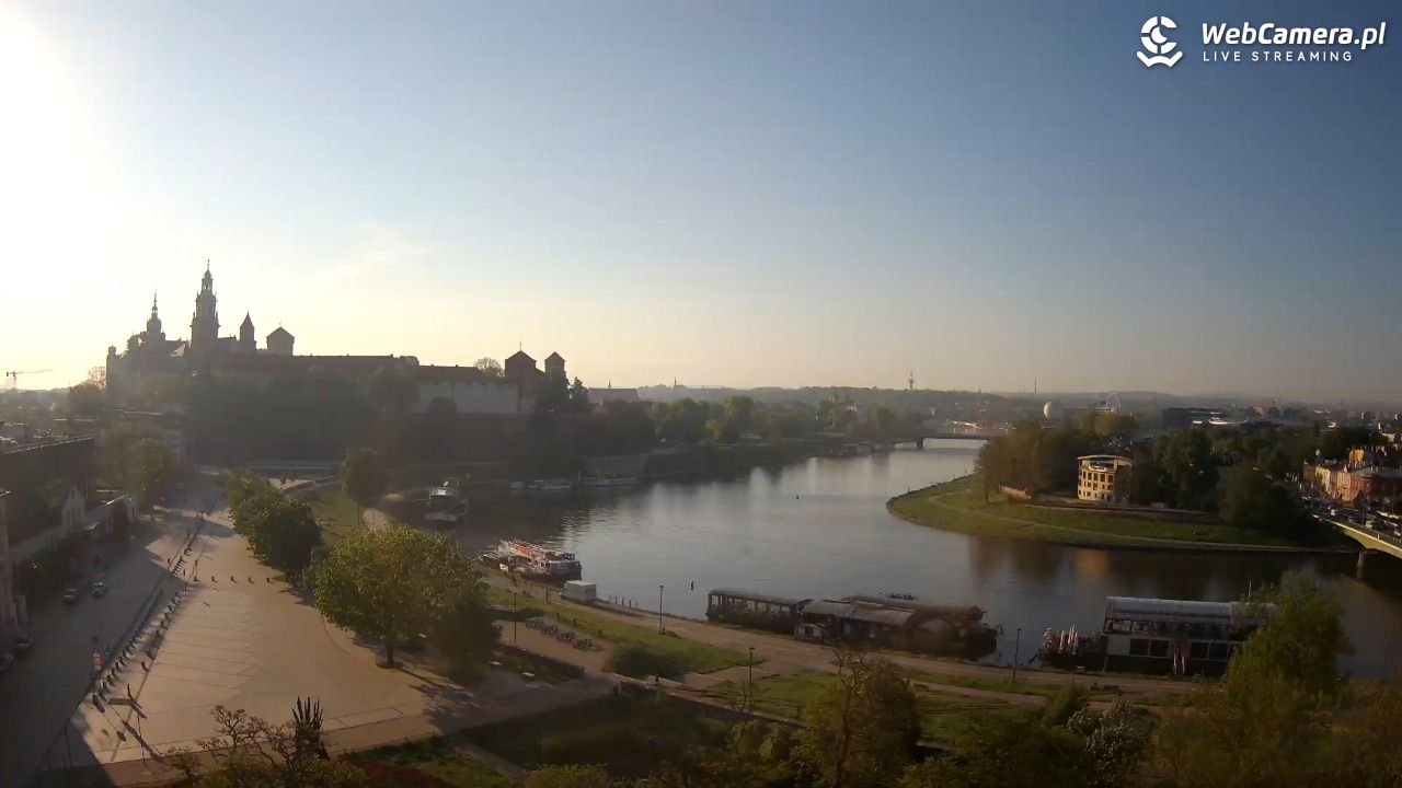 Kraków - Wawel i zakole Wisły - 29 kwiecień 2025, 07:07