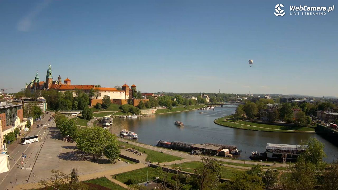 Kraków - Wawel i zakole Wisły - 28 kwiecień 2025, 15:24