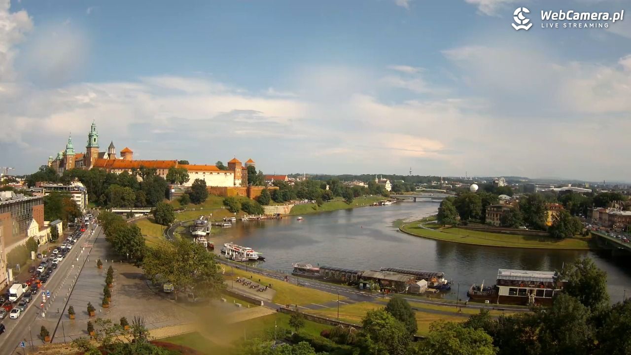 Kraków - Wawel i zakole Wisły - 19 lipiec 2026, 16:23