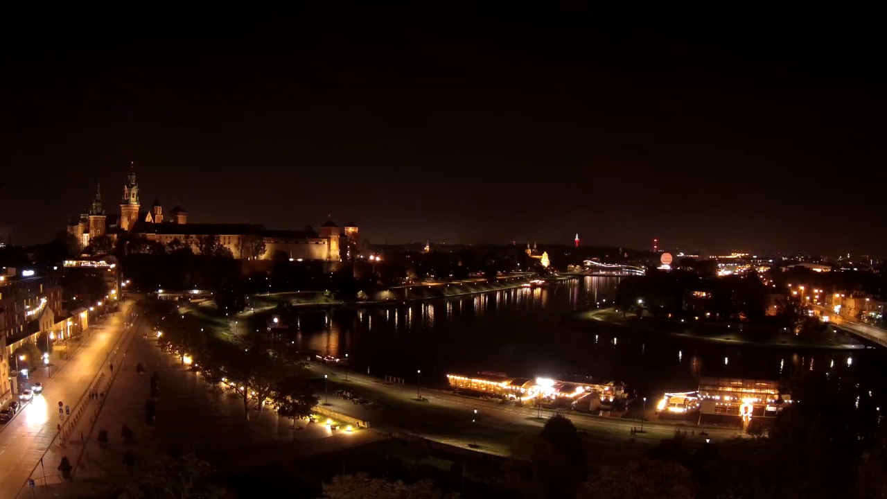 Kraków - Wawel i zakole Wisły - 14 październik 2026, 19:16