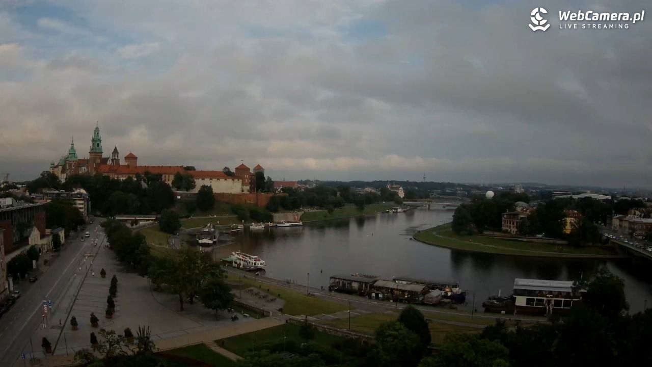 Kraków - Wawel i zakole Wisły - 19 lipiec 2026, 19:27
