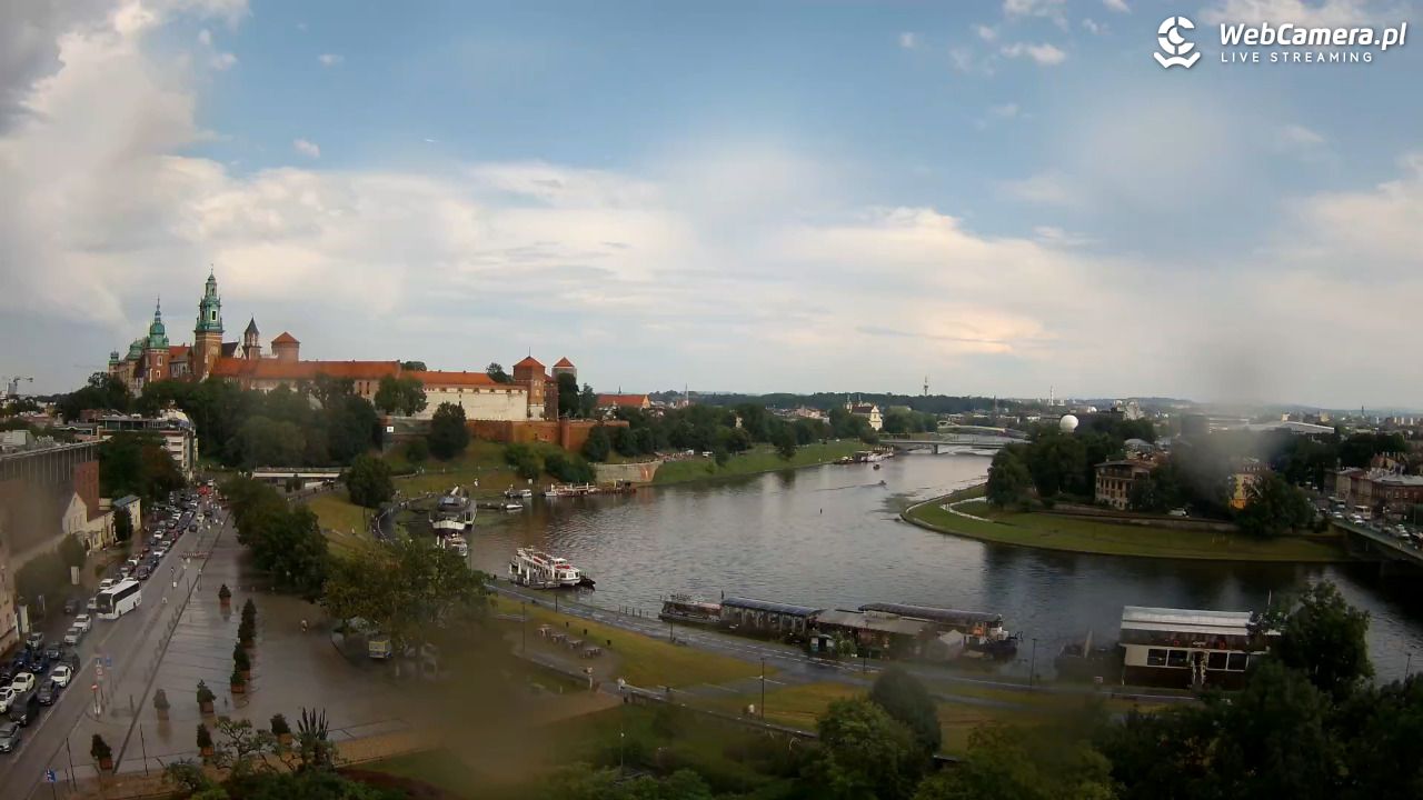 Kraków - Wawel i zakole Wisły - 19 lipiec 2026, 16:18