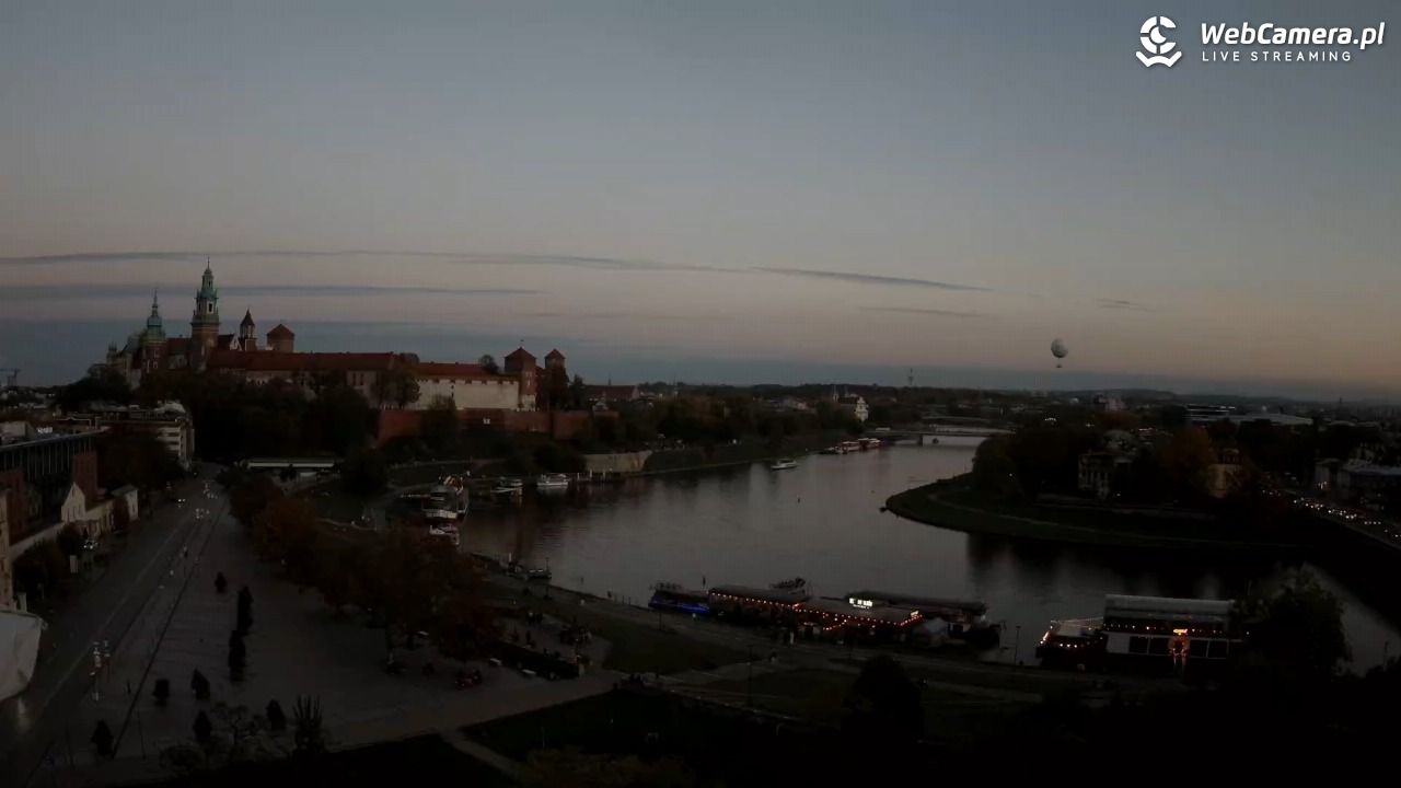 Kraków - Wawel i zakole Wisły - 17 październik 2026, 15:48