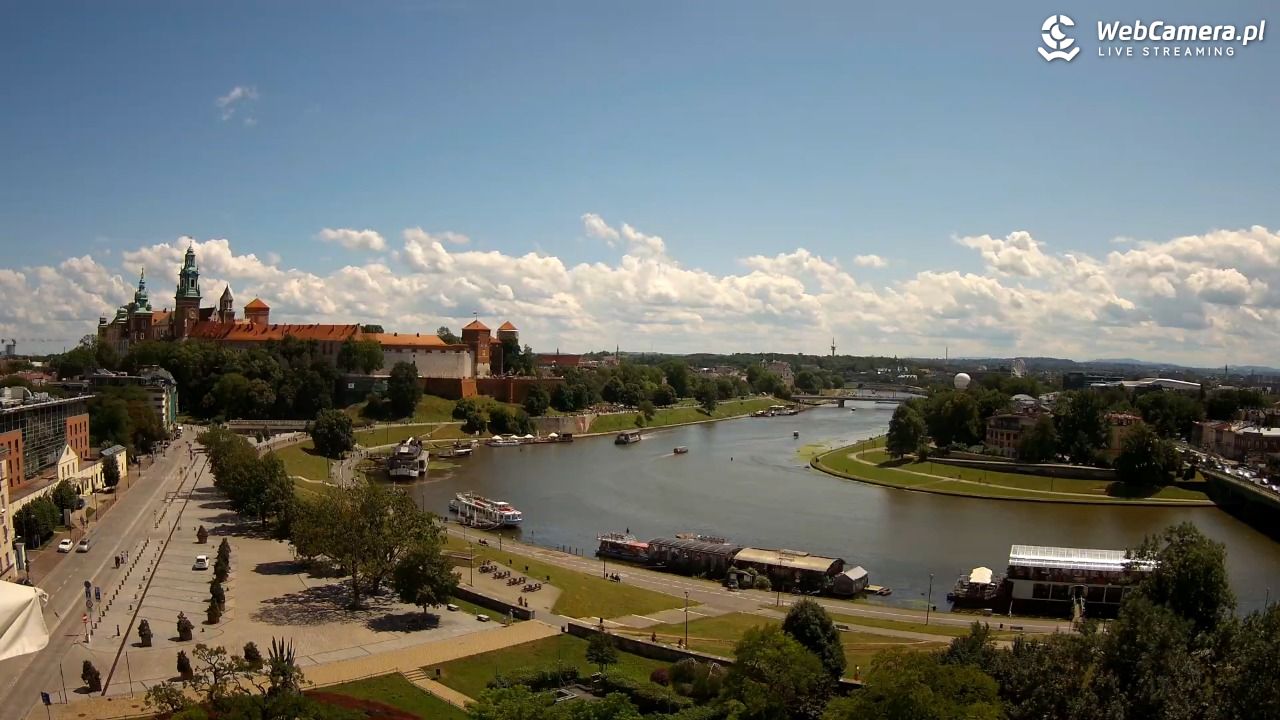 Kraków - Wawel i zakole Wisły - 20 lipiec 2026, 12:57