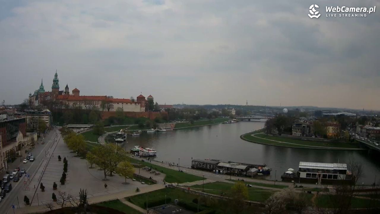 Kraków - Wawel i zakole Wisły - 16 kwiecień 2026, 15:23