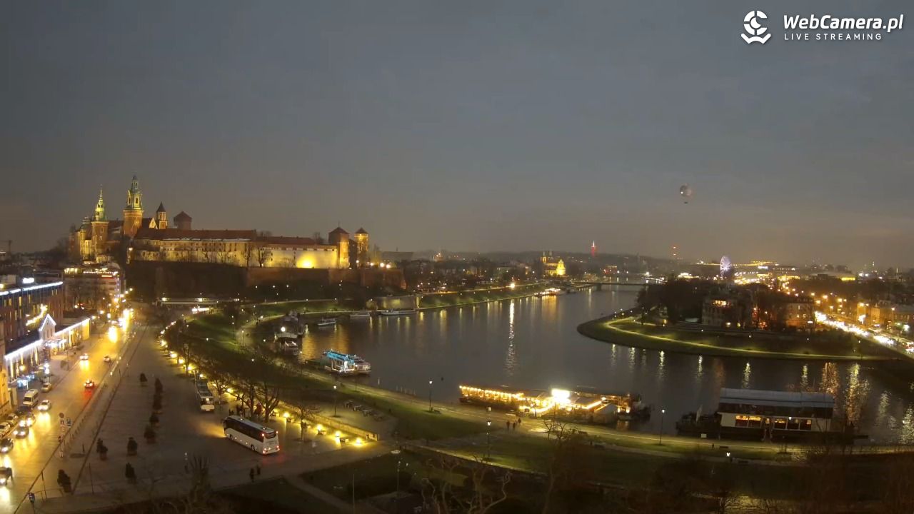 Kraków - Wawel i zakole Wisły - 29 listopad 2025, 16:19