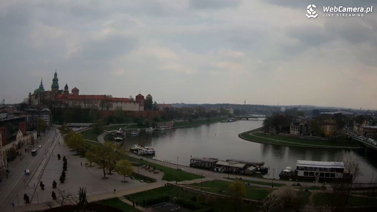 Kraków - Wawel i zakole Wisły - 16 kwiecień 2026, 15:19