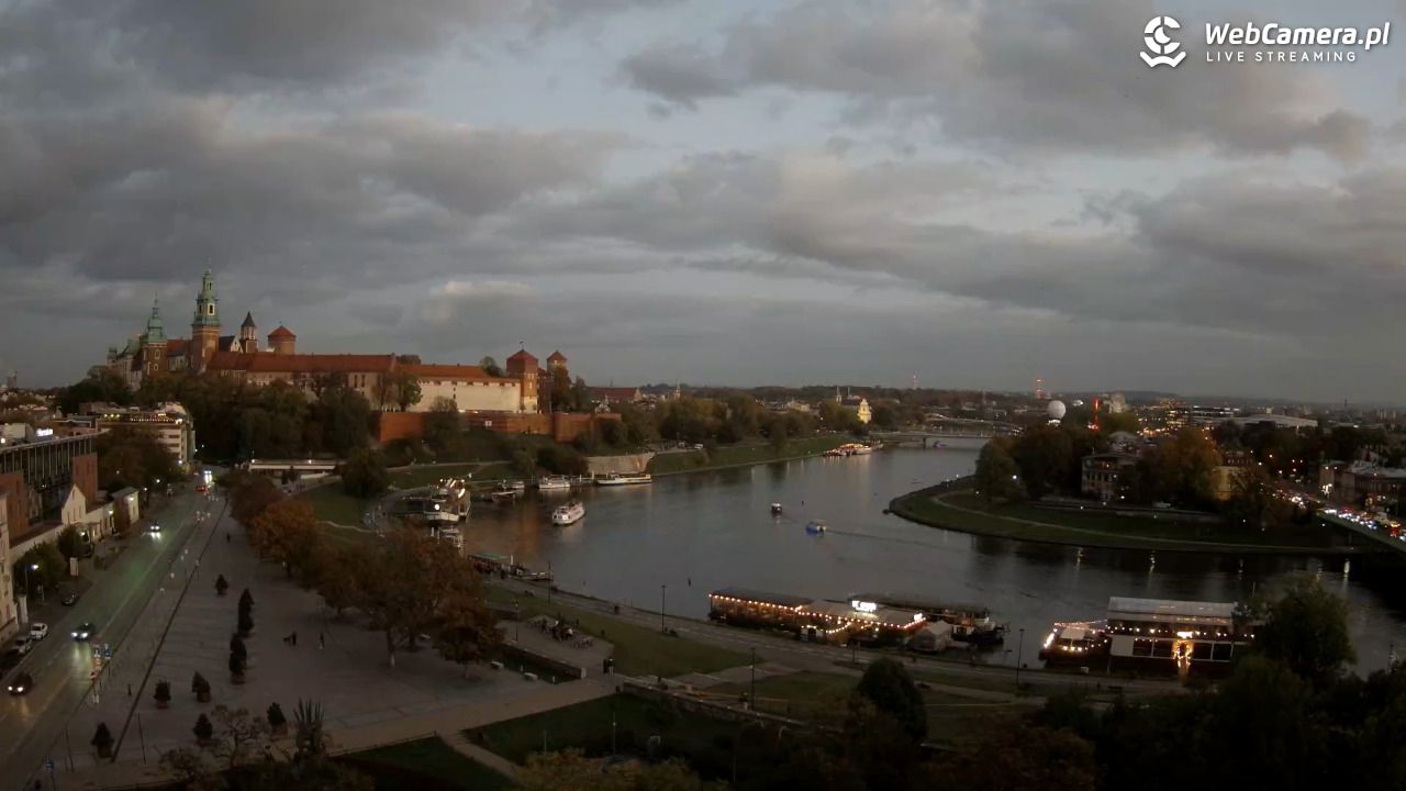 Kraków - Wawel i zakole Wisły - 15 październik 2026, 16:06