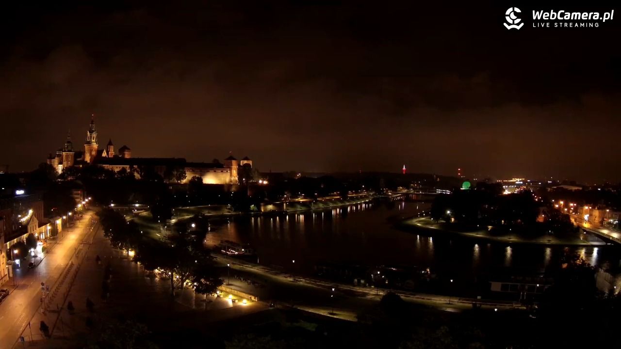 Kraków - Wawel i zakole Wisły - 20 lipiec 2026, 01:25