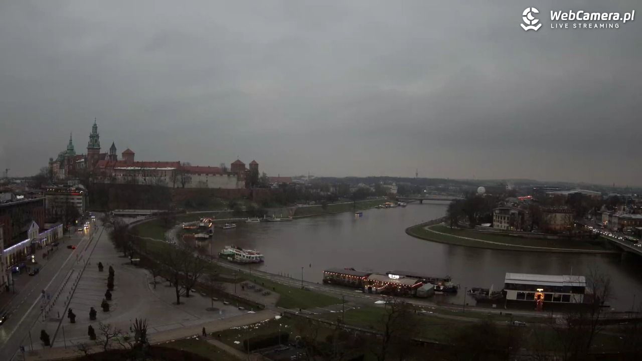 Kraków - Wawel i zakole Wisły - 27 listopad 2025, 15:44
