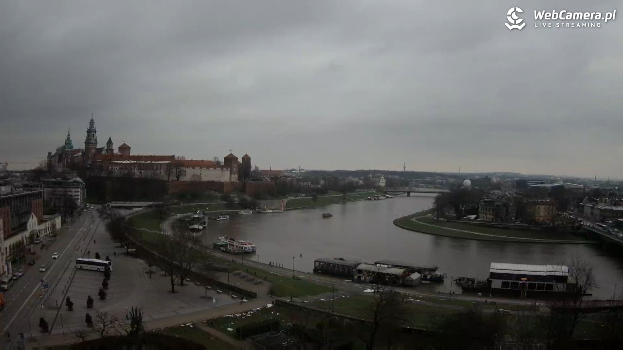 Kraków - Wawel i zakole Wisły - 27 listopad 2025, 13:23