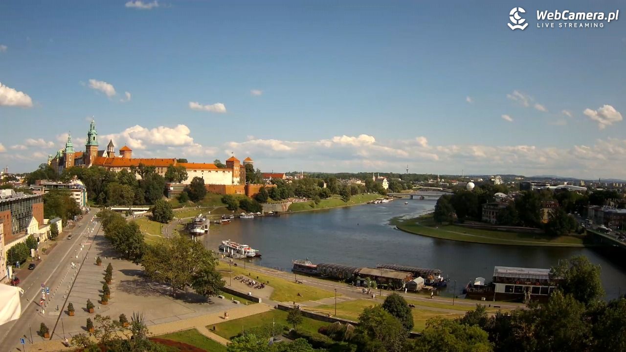 Kraków - Wawel i zakole Wisły - 20 lipiec 2026, 16:32