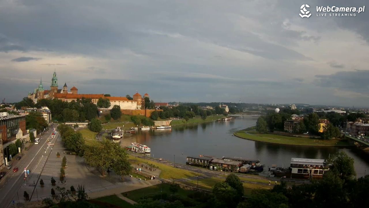 Kraków - Wawel i zakole Wisły - 19 lipiec 2026, 18:50