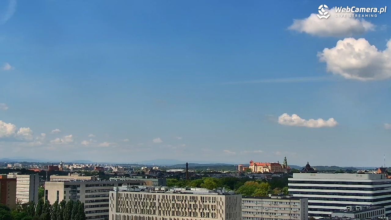 Kraków - panorama miasta - 22 maj 2026, 10:26