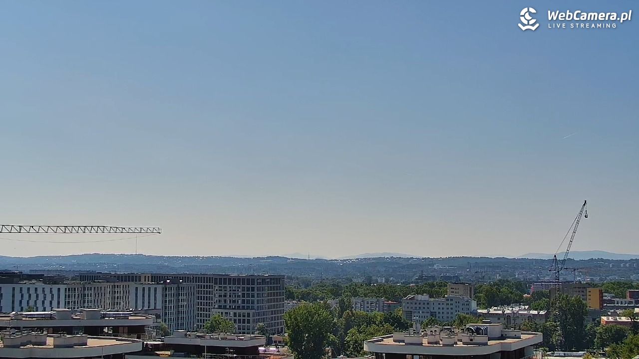 Kraków - panorama miasta - 15 czerwiec 2025, 10:43