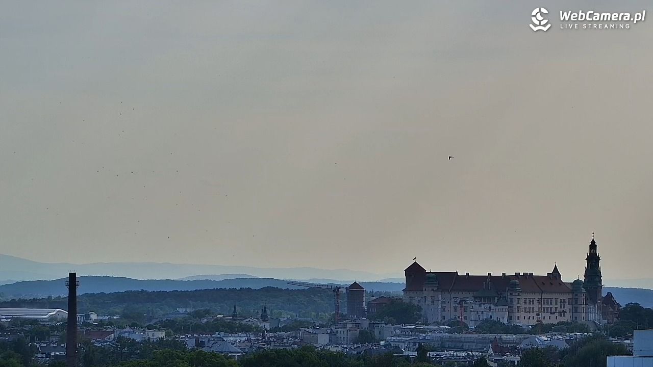 Kraków - panorama miasta - 24 maj 2026, 17:11