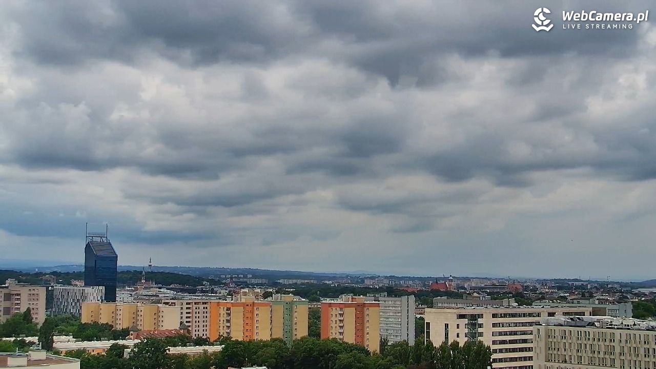 Kraków - panorama miasta - 08 lipiec 2025, 12:54