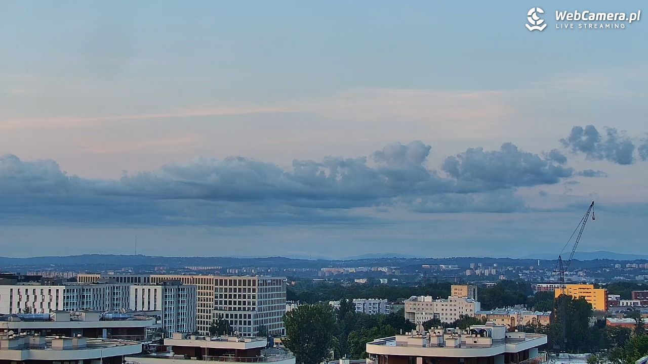 Kraków - panorama miasta - 06 lipiec 2026, 04:51
