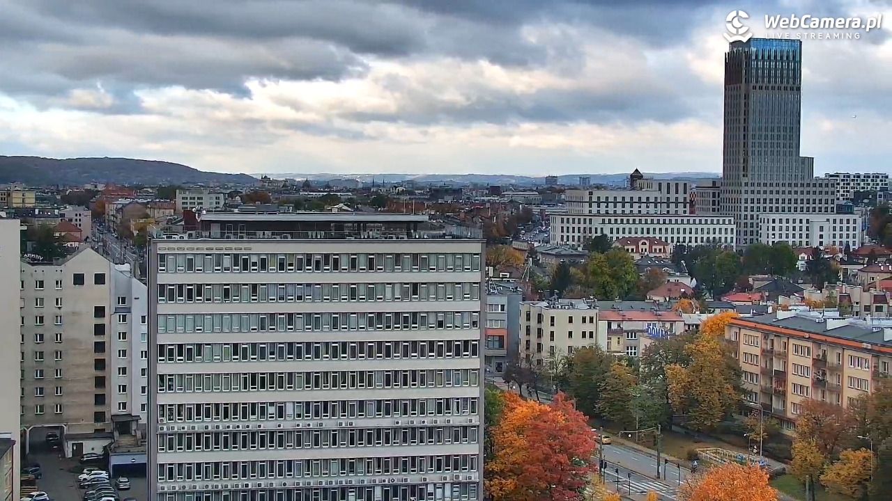 Kraków - panorama miasta - 18 październik 2025, 09:11