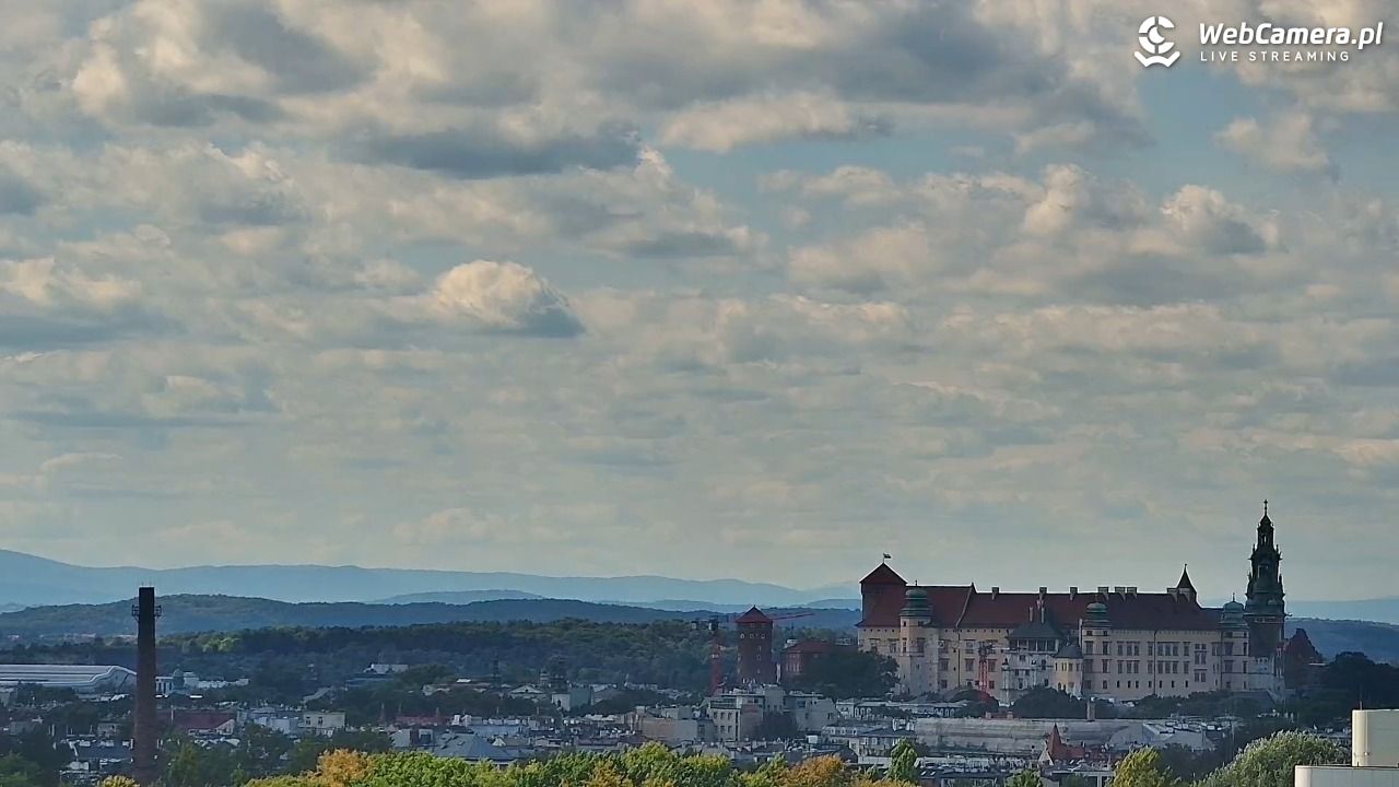 Kraków - panorama miasta - 02 wresień 2025, 12:17
