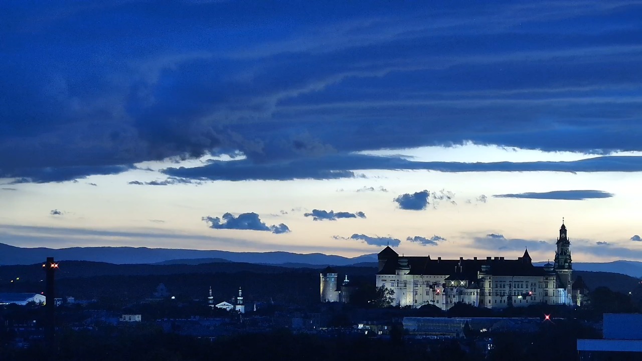 Kraków - panorama miasta - 11 październik 2026, 16:31