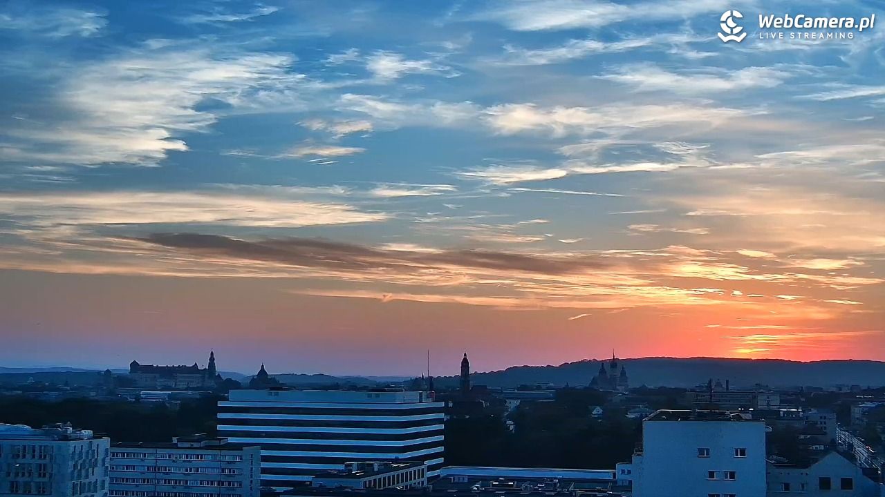 Kraków - panorama miasta - 06 październik 2026, 16:02