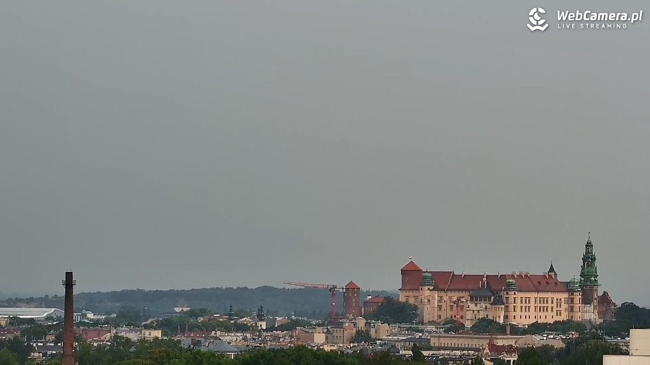 Kraków - panorama miasta - 07 lipiec 2025, 15:24
