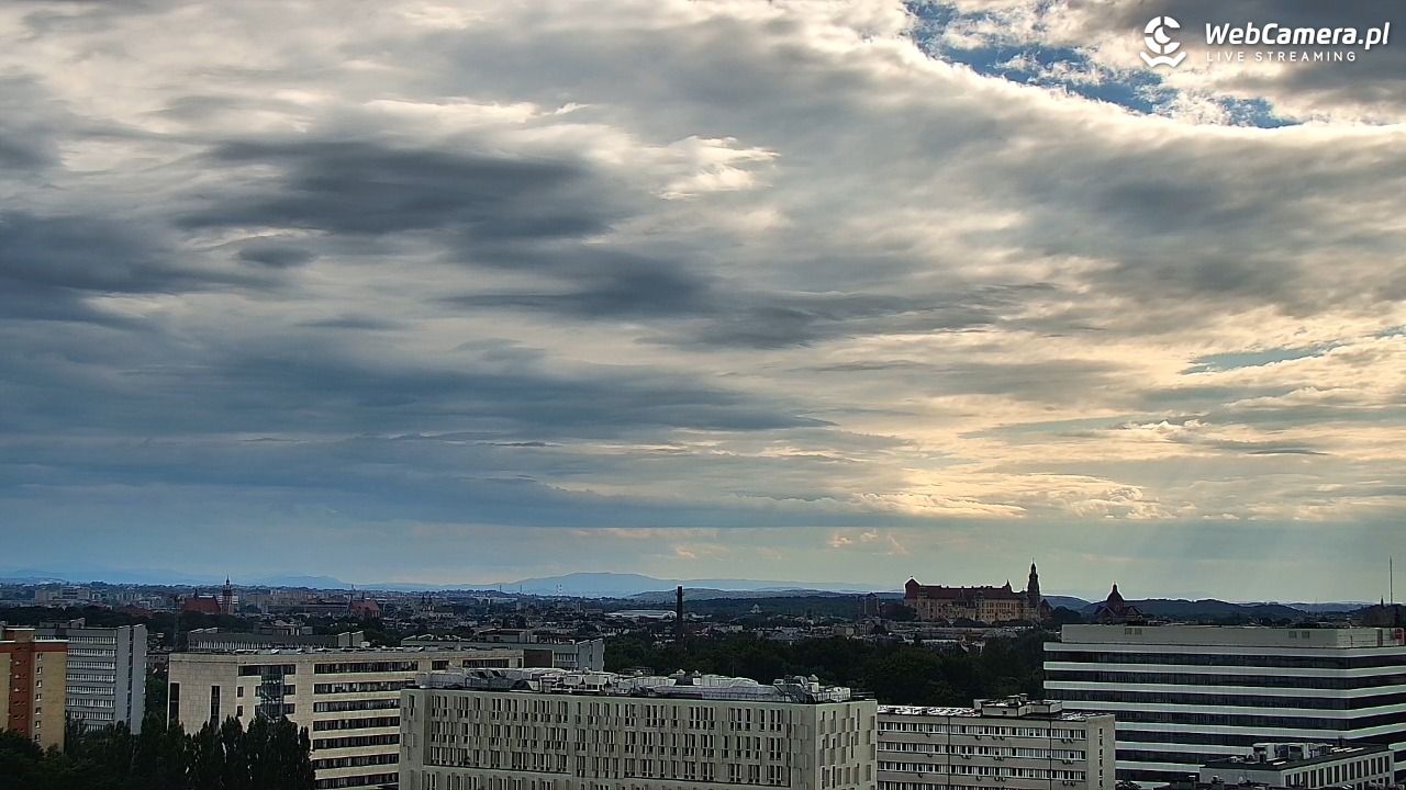 Kraków - panorama miasta - 09 lipiec 2026, 17:22