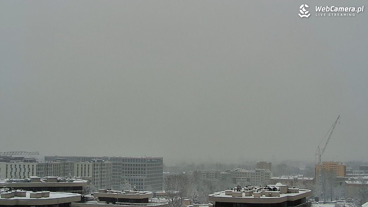 Kraków - panorama miasta - 15 luty 2026, 07:51