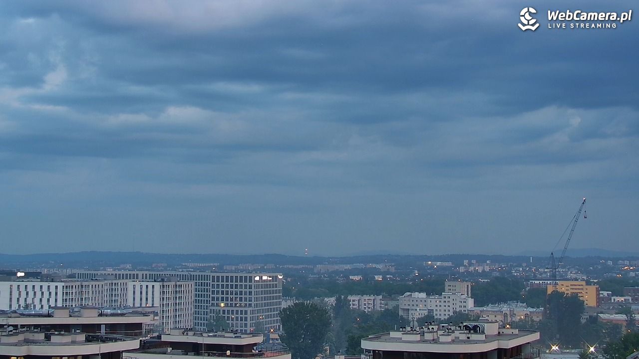 Kraków - panorama miasta - 24 maj 2026, 20:49