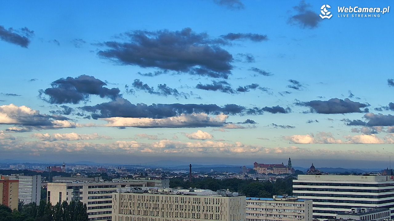 Kraków - panorama miasta - 10 lipiec 2026, 06:40