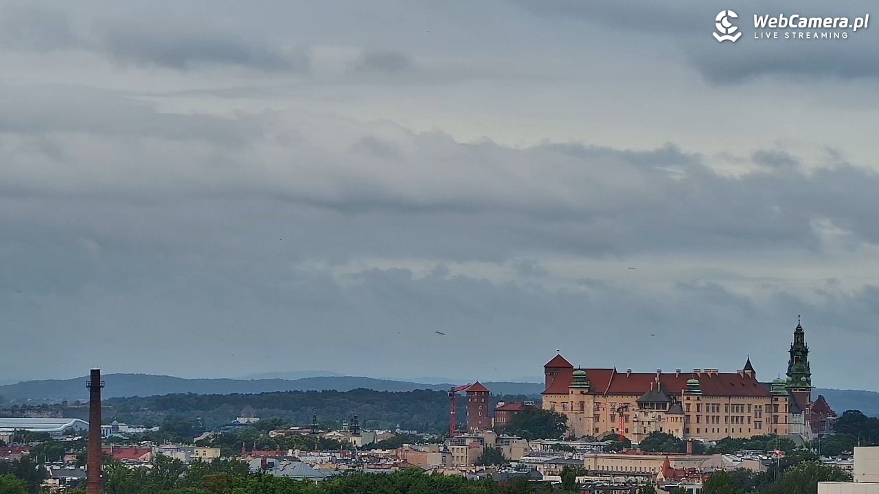 Kraków - panorama miasta - 09 lipiec 2025, 20:11