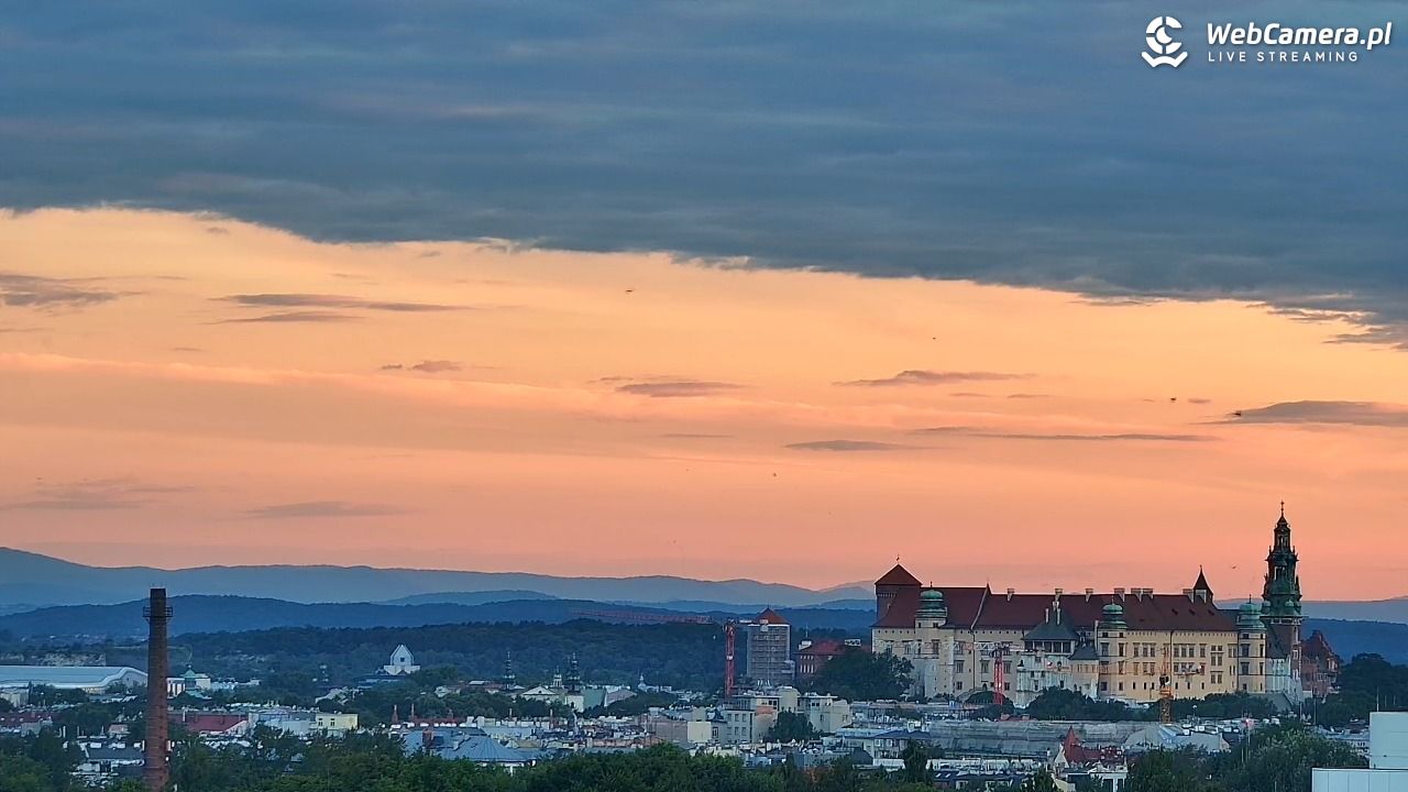 Kraków - panorama miasta - 11 lipiec 2026, 20:35