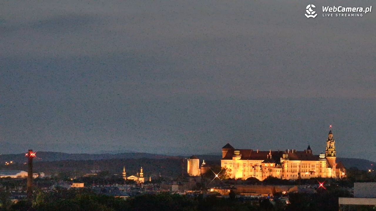 Kraków - panorama miasta - 22 maj 2026, 21:16