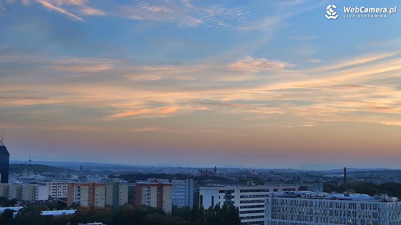 Kraków - panorama miasta - 06 październik 2026, 16:10