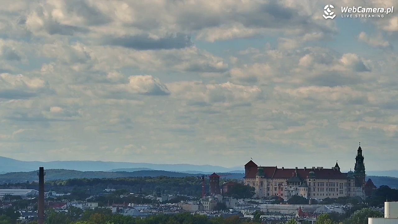 Kraków - panorama miasta - 02 wresień 2025, 12:17