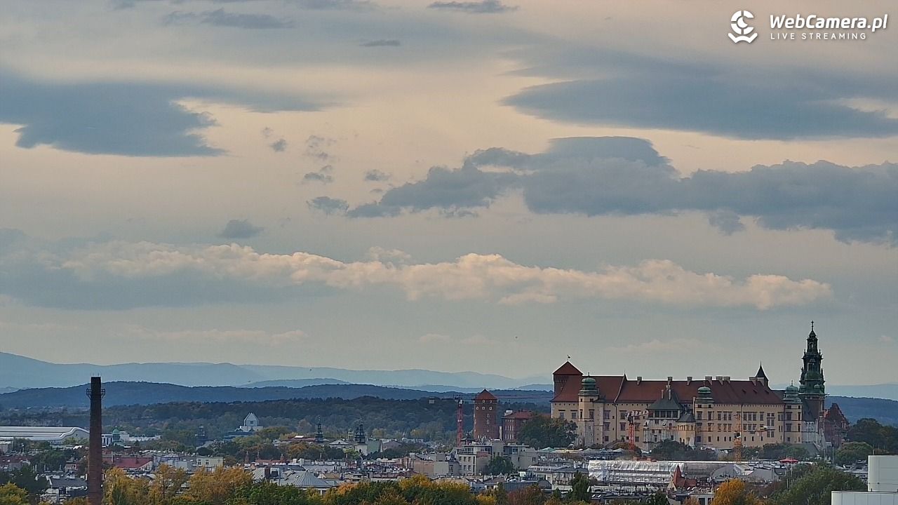 Kraków - panorama miasta - 08 październik 2026, 10:39
