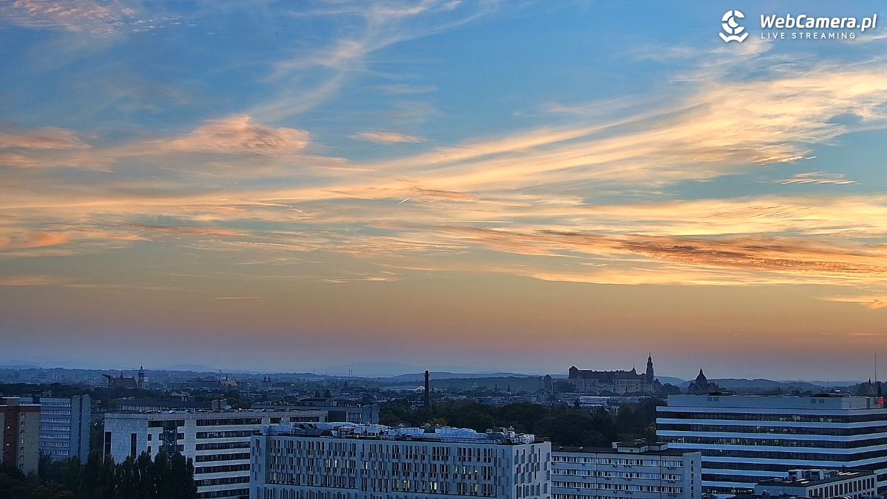 Kraków - panorama miasta - 06 październik 2026, 16:13