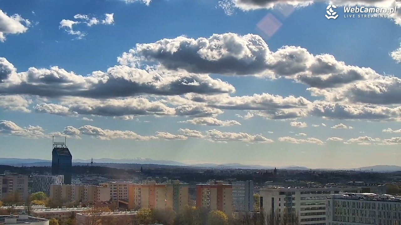 Kraków - panorama miasta - 07 kwiecień 2026, 15:54