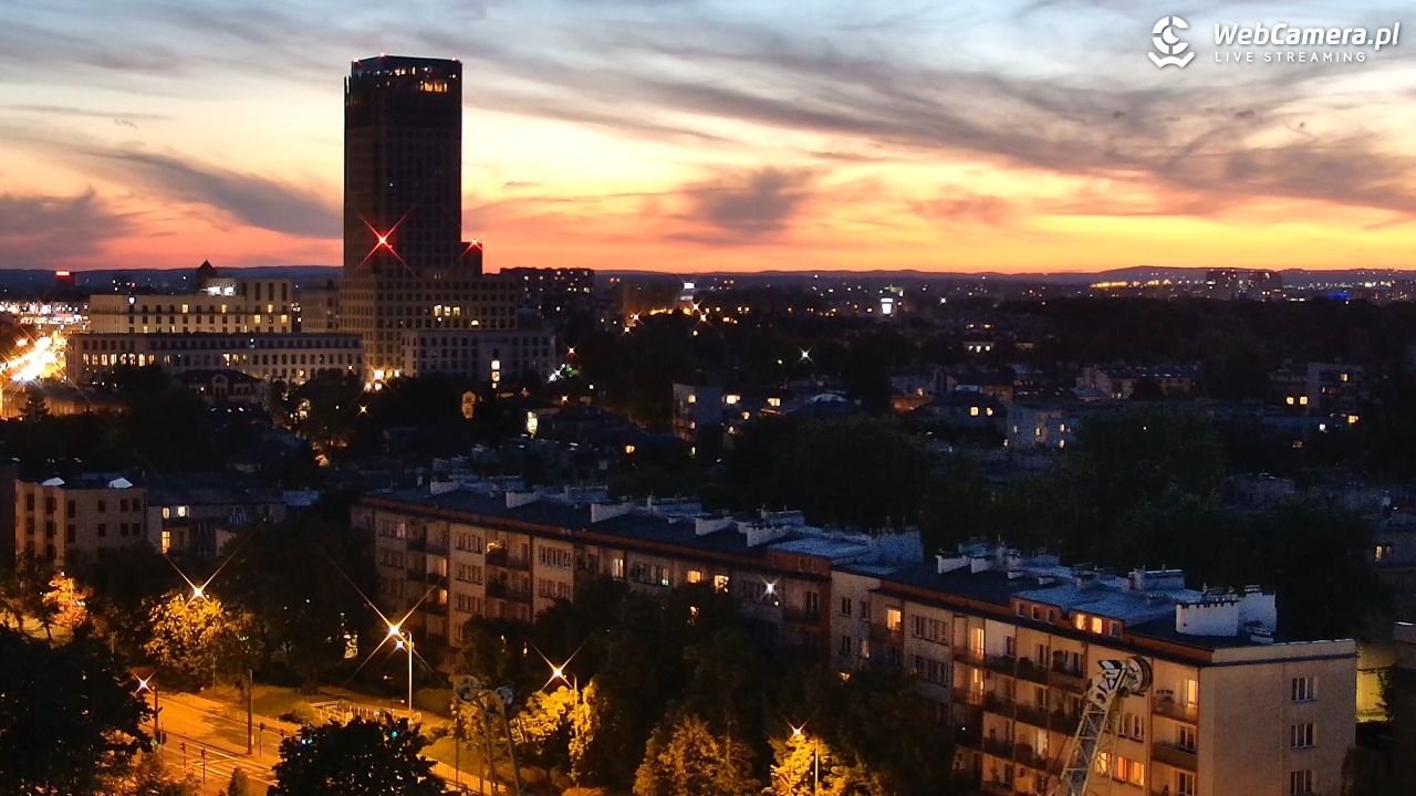 Kraków - panorama miasta - 22 maj 2026, 21:15