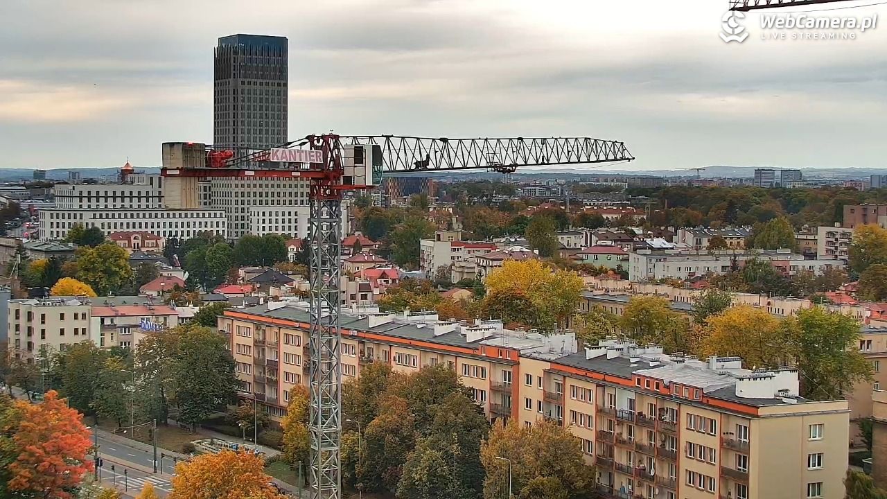 Kraków - panorama miasta - 08 październik 2026, 13:50