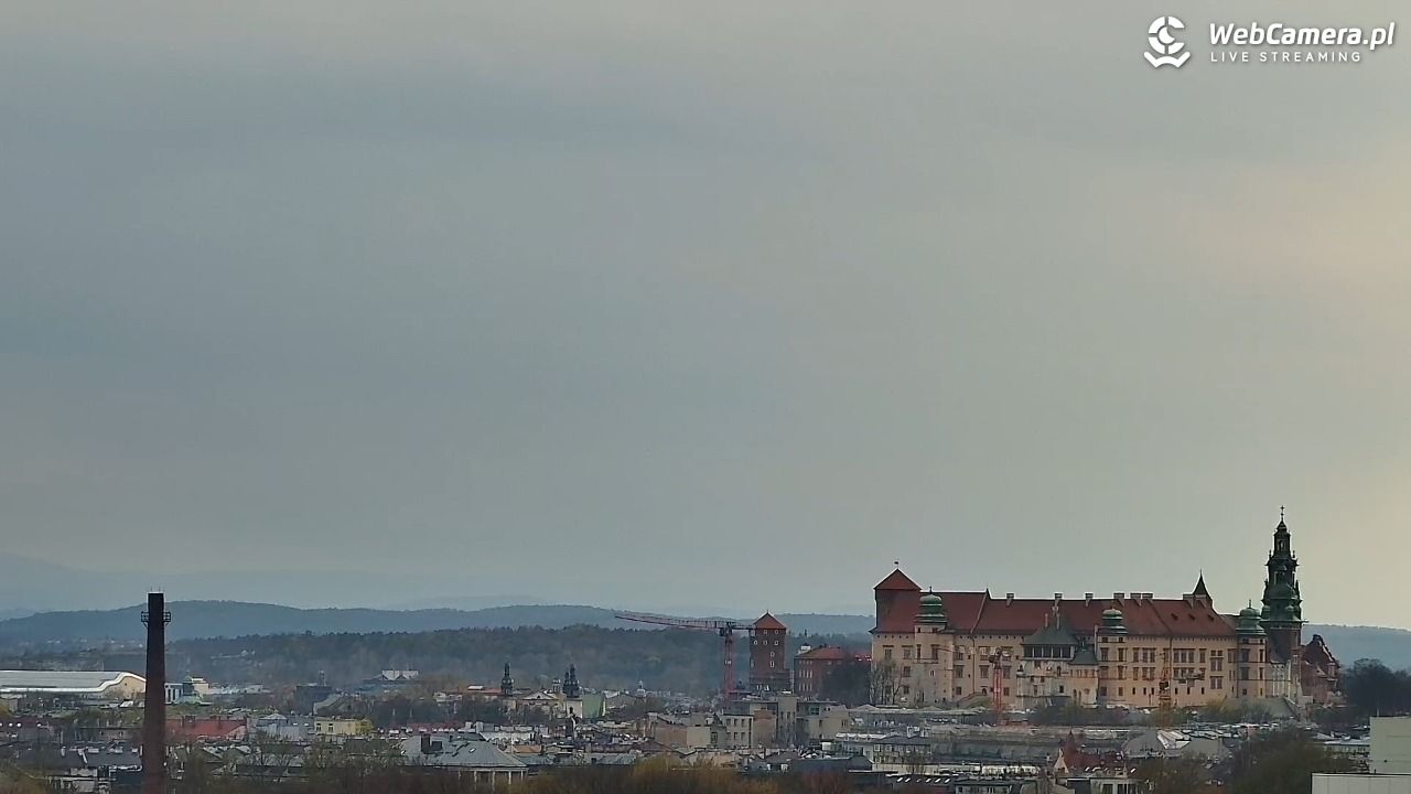Kraków - panorama miasta - 04 kwiecień 2026, 17:59