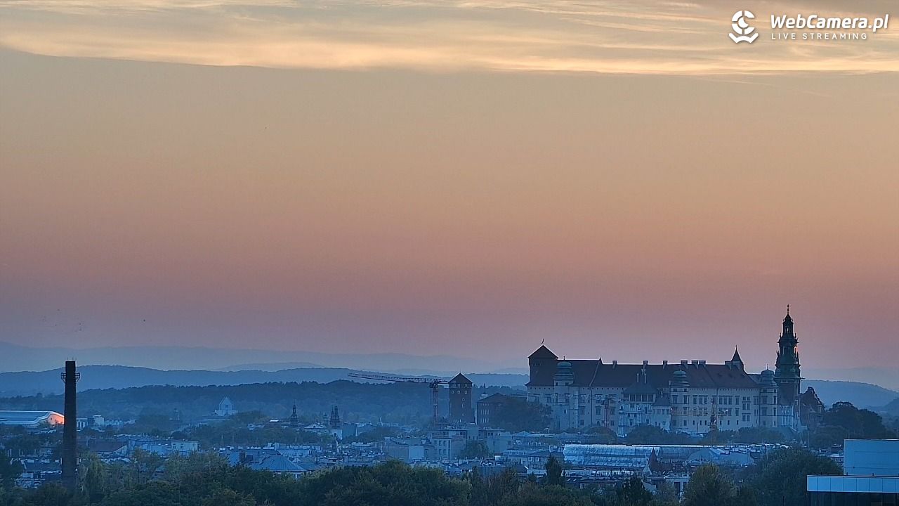 Kraków - panorama miasta - 06 październik 2026, 15:59