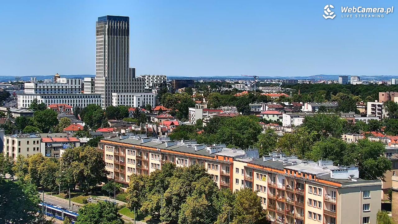 Kraków - panorama miasta - 15 czerwiec 2025, 12:06