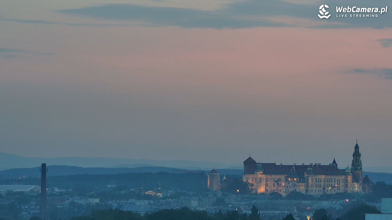 Kraków - panorama miasta - 24 maj 2026, 20:52