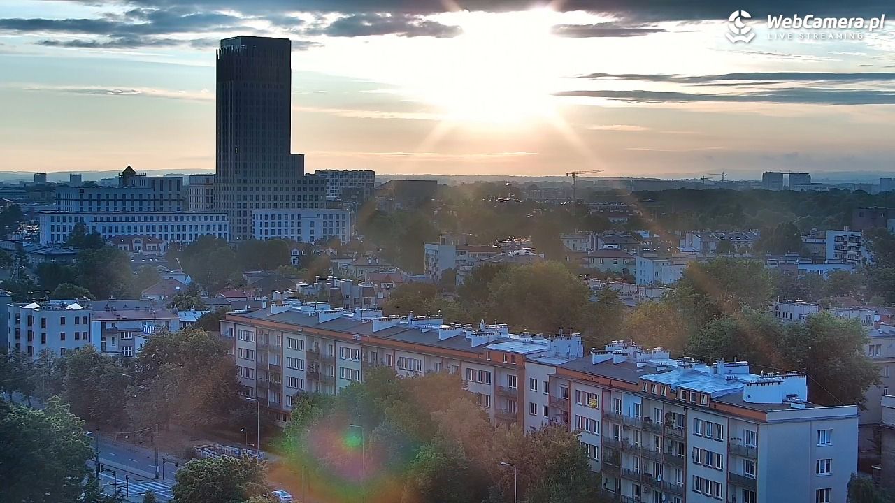 Kraków - panorama miasta - 07 lipiec 2025, 20:10