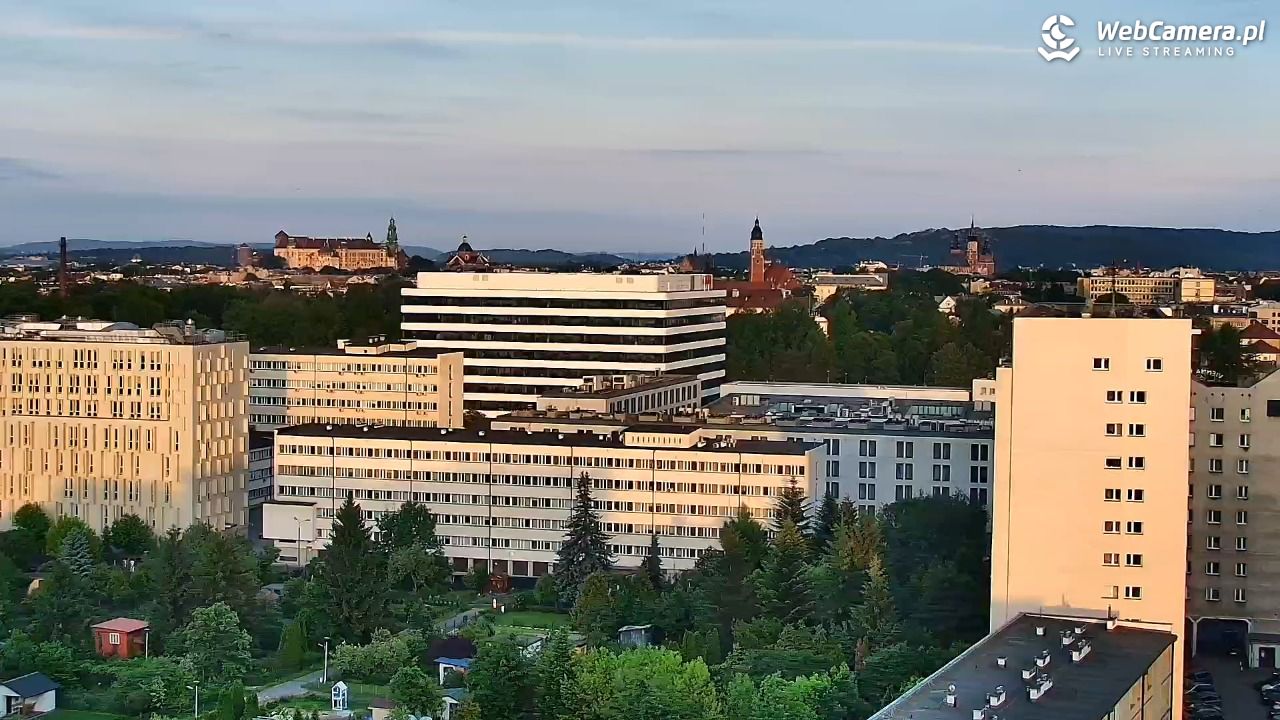 Kraków - panorama miasta - 25 maj 2026, 05:26
