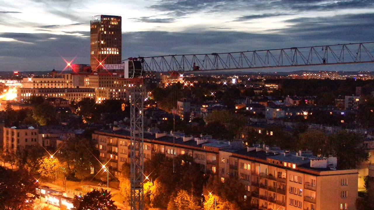 Kraków - panorama miasta - 09 październik 2026, 16:42