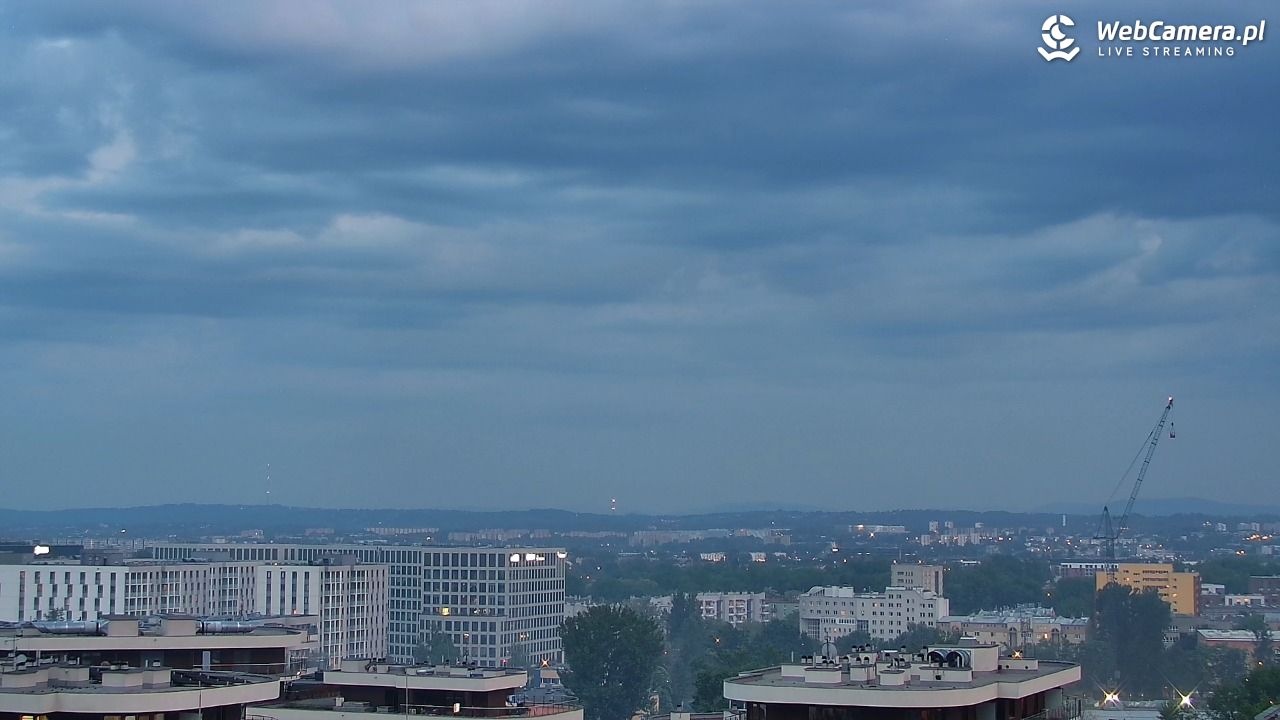 Kraków - panorama miasta - 24 maj 2026, 20:49
